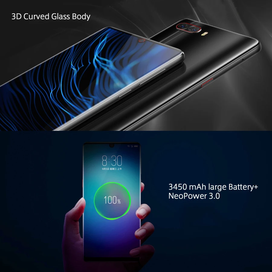 Новый Нубия Z18 4G LTE мобильный телефон 6 0 &quot6 ГБ/8 ГБ Оперативная память B/128