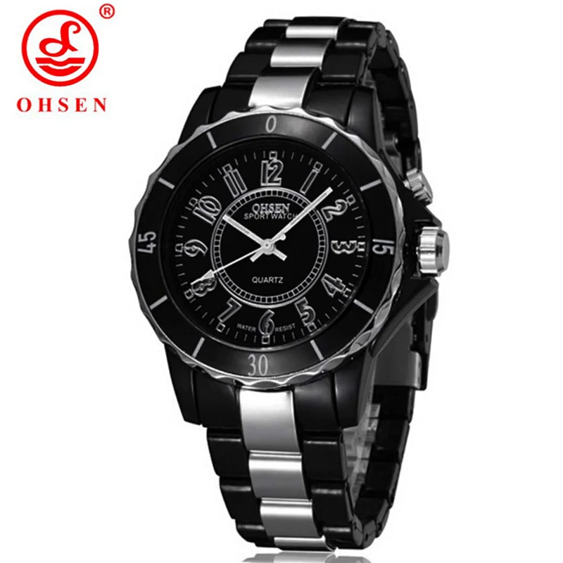 Часы Hodinky OHSEN женские спортивные Роскошные водонепроницаемые