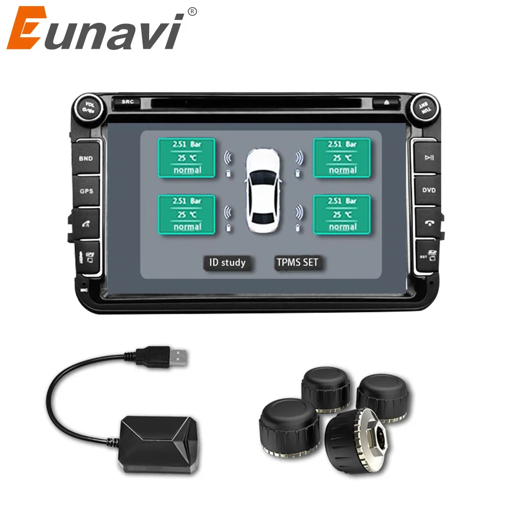 Система мониторинга давления в шинах Eunavi универсальная система Android для OS