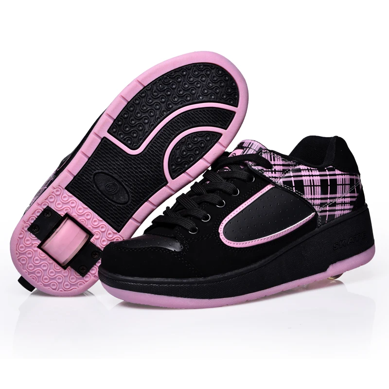 По уходу за детьми heelys Jazzy Юниоров девушки мальчики роликовых коньках обувь для