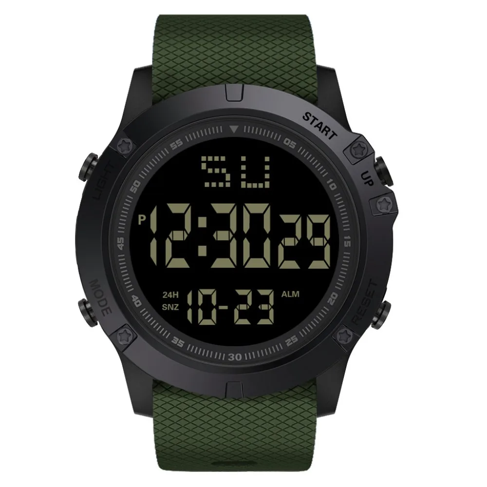 Цифровые мужские часы женские спортивные Montre Homme наручные светодиодные