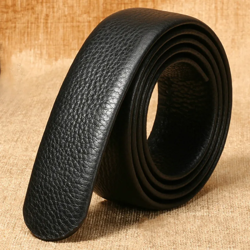 Мужские кожаные ремни с пряжкой без застежек бизнес-ремни Bady гарантированное