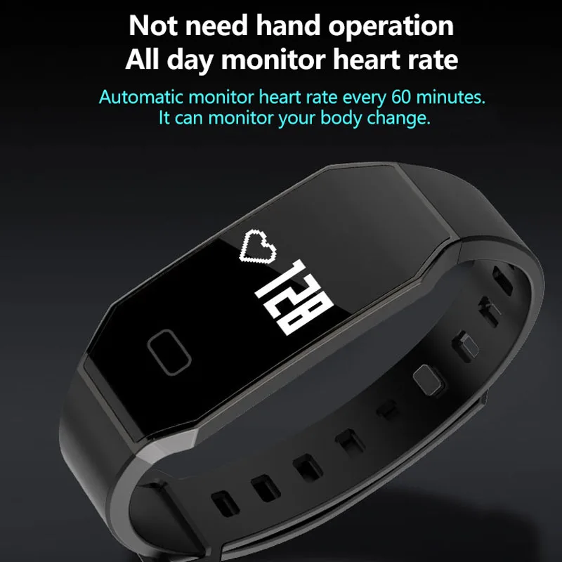 2017 новое поступление 0 66 дюймов SmartBand Bluetooth 4 IP67 водонепроницаемый браслет