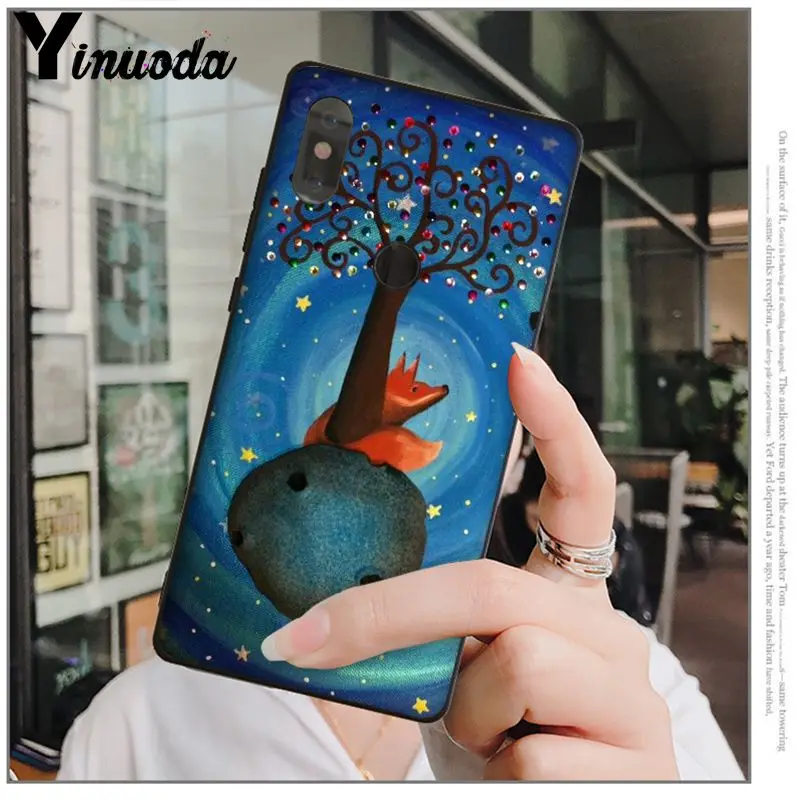 Yinuoda Маленький принц и лиса DIY Роскошный Высокий протектор на конце чехол для Xiaomi mi Mix 2 2S 6 8 8SE Note 3 Red mi 5 plus