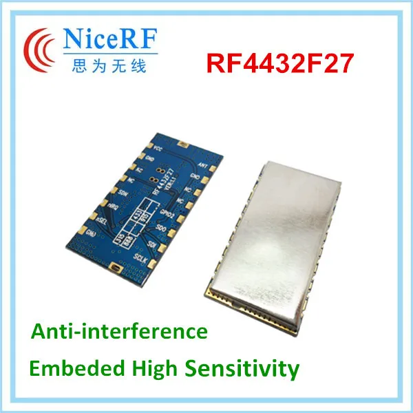 2 шт./лот встроенный беспроводной передатчик радиочастотный модуль 3 км 868 МГц 500