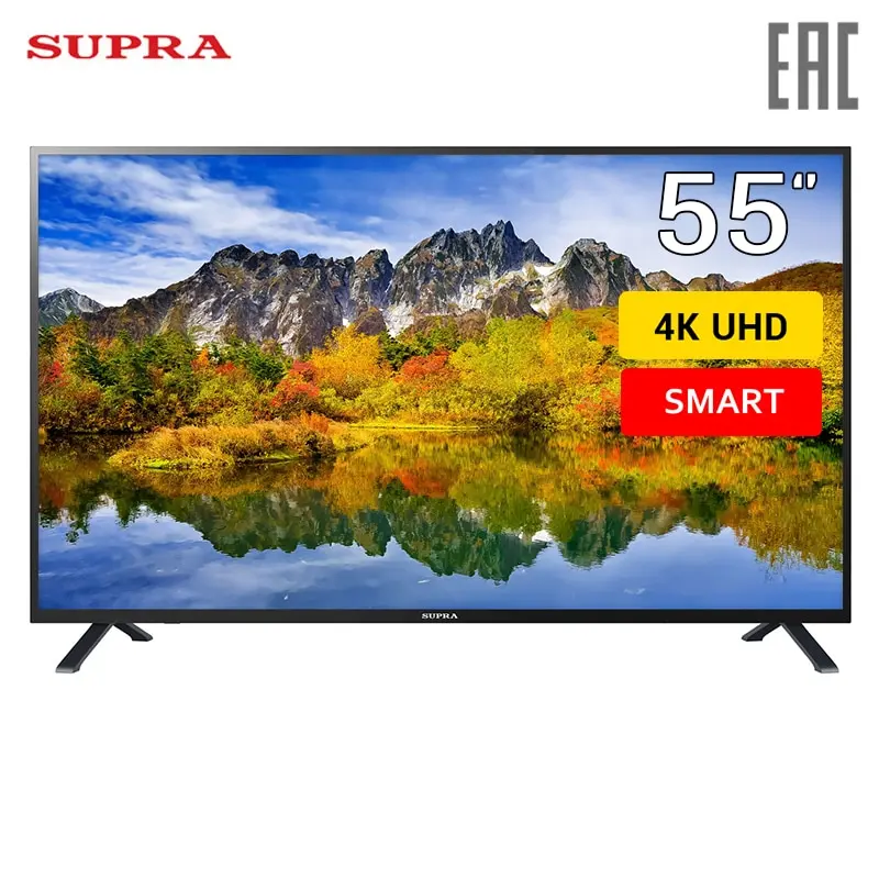 Телевизор 55&quot Supra STV LC55ST2000U 4К SmartTV|Запчасти к телевизорам| |