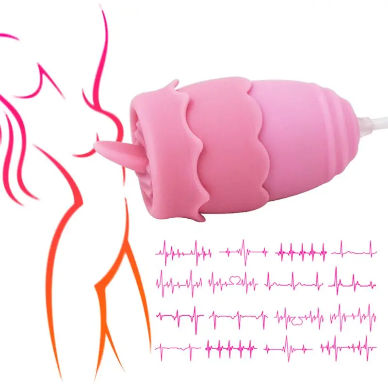 Удобные игрушки с языком 20 скоростей зарядка через USB сужение груди всасывание и