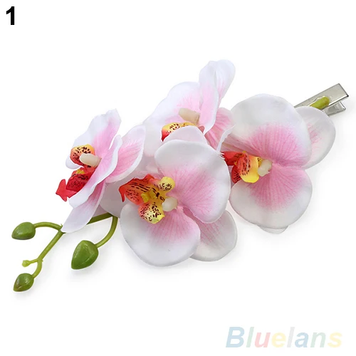 Женская заколка для волос с разноцветными цветами свадьбы гавайских