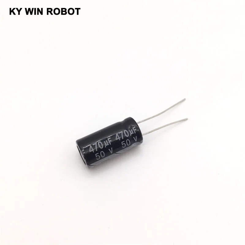 10 шт. электролитические конденсаторы 470 мкФ 50V 10x20mm 105C радиальные высокочастотные