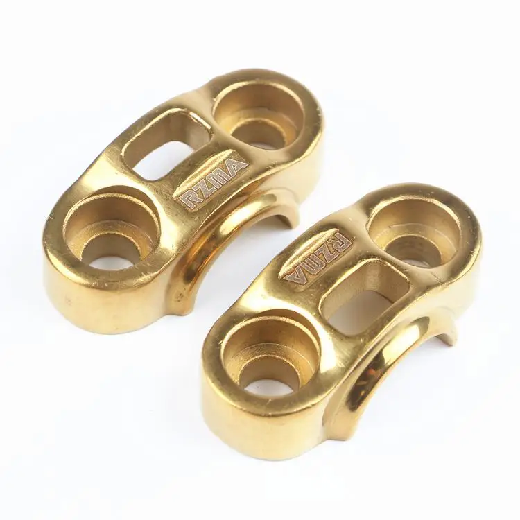 GOLDEN ONE PAIR Мотоцикл радиальных главный тормозной цилиндрический Зажим Руль исправить 15/16/17,5/19rcs для Adelin Frando Px1 7nb или больше - Цвет: GOLDEN ONE PAIR