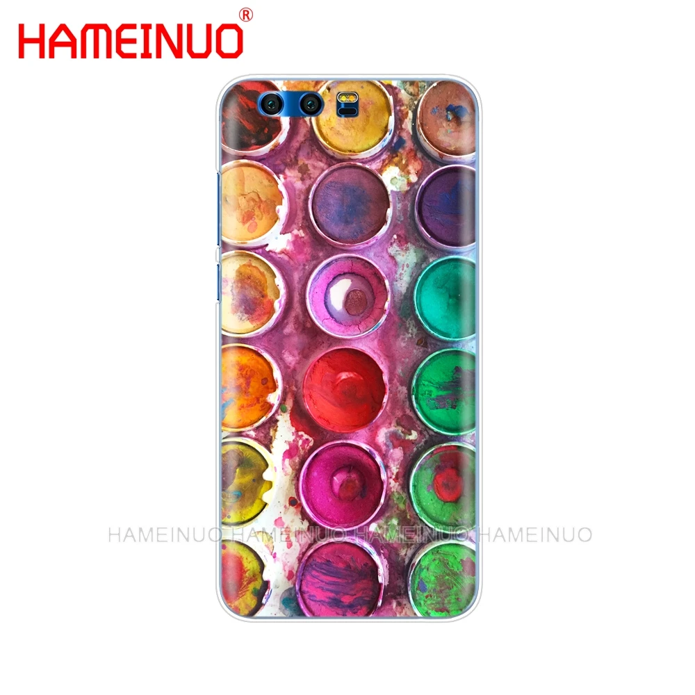 Цветной набор акварельных красок HAMEINUO чехол для телефона Huawei Honor 10 V10 4A 5A 6A 7A 6C 6X 7X 8