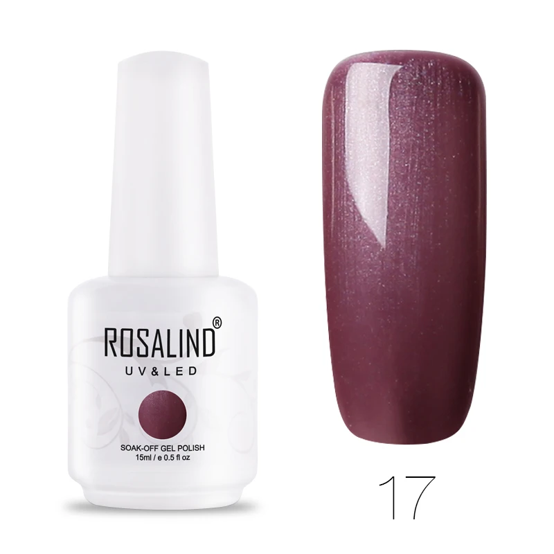 RH17 ROSALIND Гель-лак для ногтей Набор для маникюрный лак Vernis полуперманентный УФ все для ногтей искусство основа грунтовка Гель-лак верхнее покрытие - Цвет: RH17