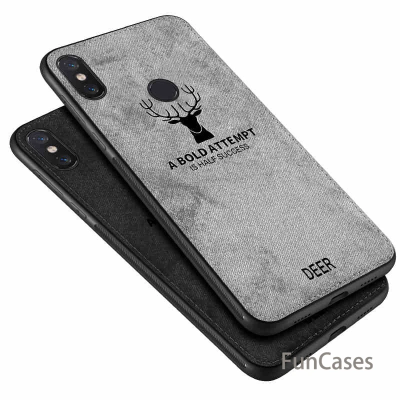 Олень узор ткани мягкий защитный чехол для телефона Xiaomi 8 lite 6X A2 Pocophone F1 Redmi Lite 6 6A 6Pro