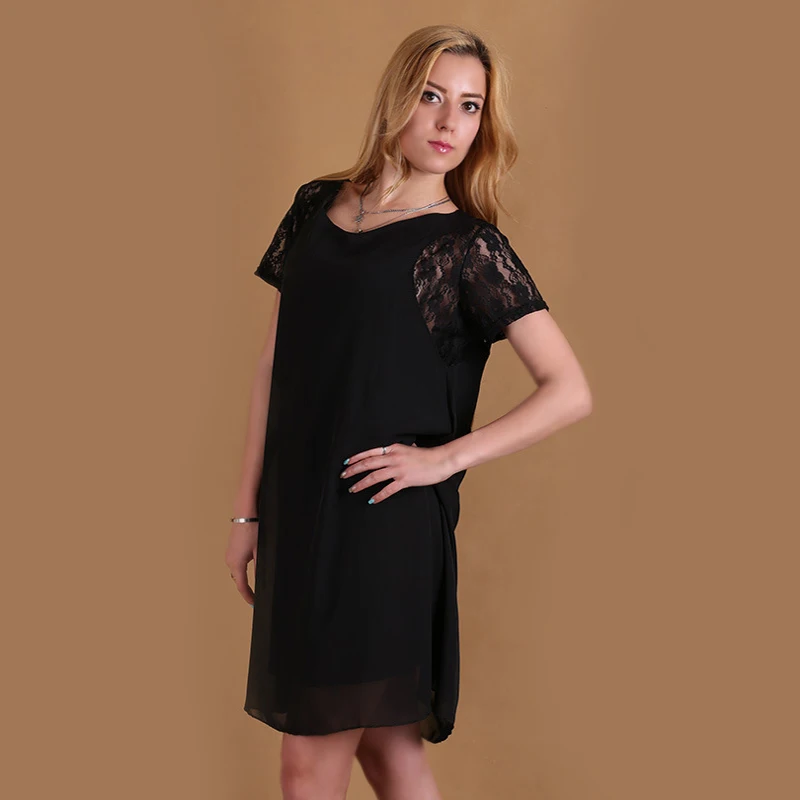 Летнее стильное платье 2019 женское размера плюс женская одежда накидка белого