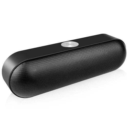 black speaker TOPROAD портативный Bluetooth динамик беспроводной стерео звук Бумбокс с микрофоном Поддержка TF AUX FM радио динамик s для телефона ПК - Цвет: black speaker
