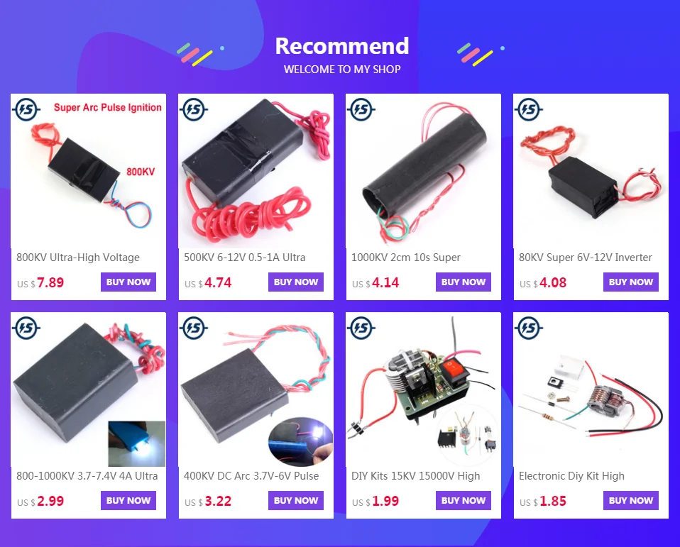 HV-1 генератор высокого напряжения дуговой зажигания DIY комплект дуговой генератор дуги сигарет воспламенитель комплект DIY высоковольтный модуль DC 3-5 в Зажигалка