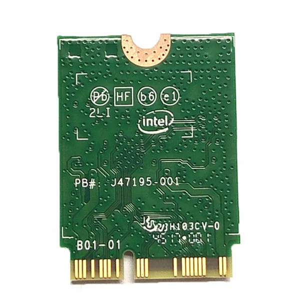 Двухдиапазонный беспроводной AC 9560NGW 802.11ac NGFF Key E 2 4G/5G 2x2 WiFi карта Bluetooth 5 для 937265-001
