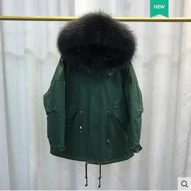 gray big fur collar Огромный воротник из натурального меха енота, зимнее пальто для женщин, зимняя верхняя одежда, женский пуховик на белом утином пуху, Свободный теплый капюшон размера плюс, парки - Цвет: gray big fur collar