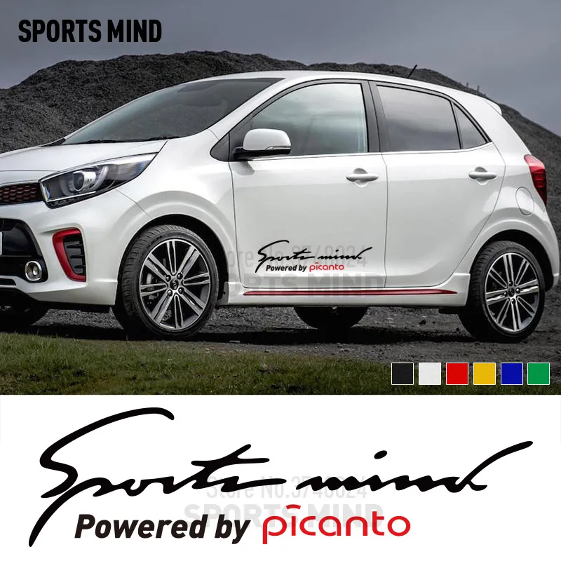 10 шт. Спортивная наклейка для автомобиля Стайлинг авто аксессуары Kia Picanto Morning GT Line