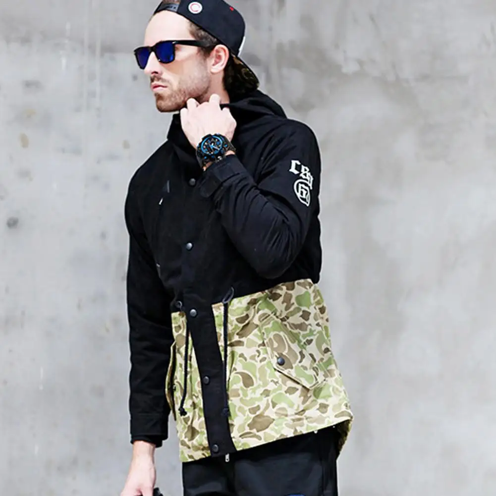 Мужские большие электронные водонепроницаемые часы модные многофункциональные