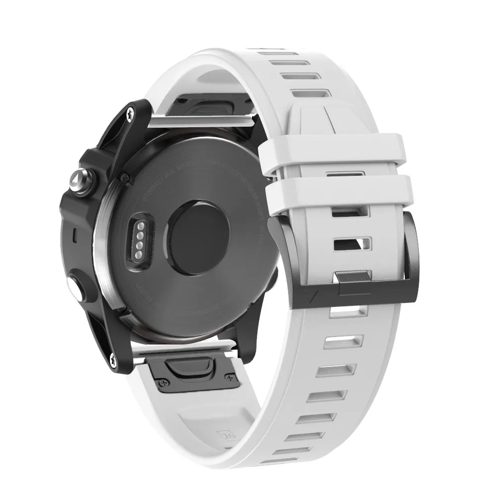 Быстросохнущий силиконовый ремешок для часов Garmin Fenix 6X 5X fenix 5 6 fenix3, умные часы высокого качества, гладкое плетение 12,14