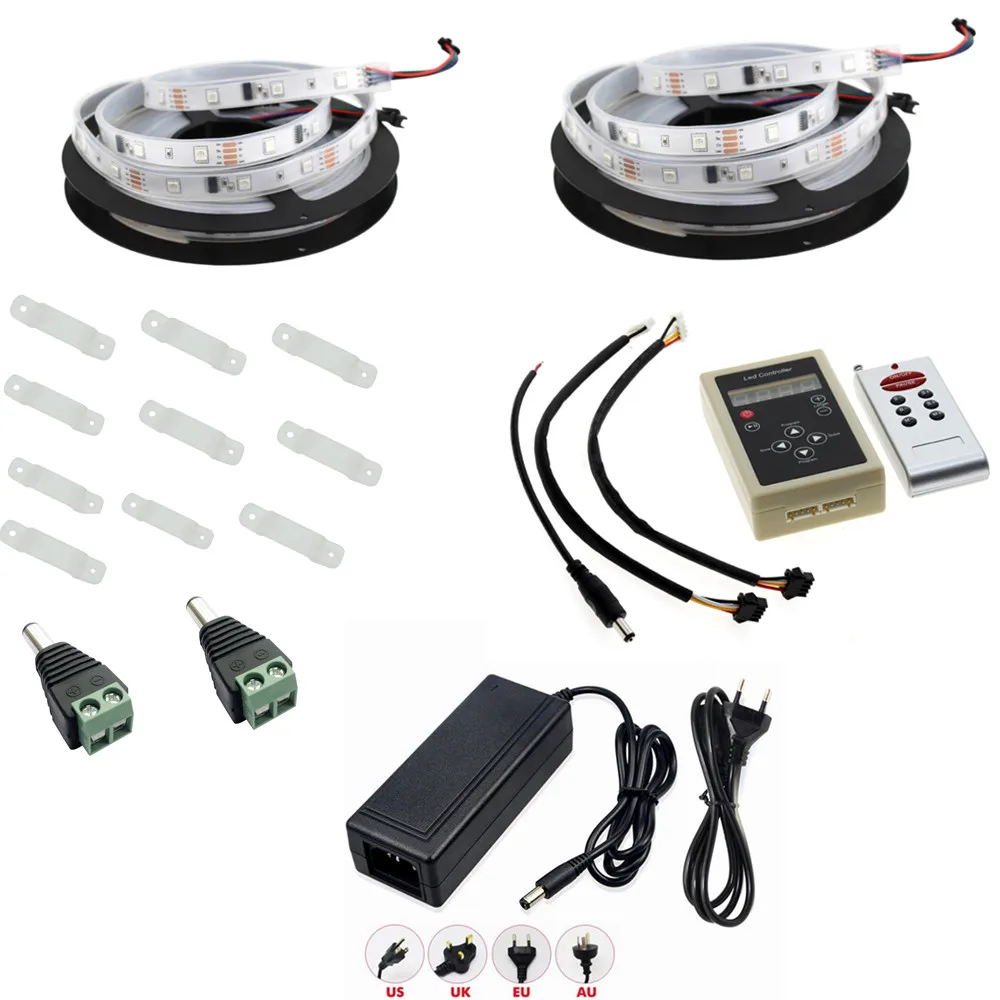 Светодиодная лента Dream color Magic IC 6803 RGB 5050 20 м 30 10 5 водонепроницаемая IP67 133 изменение +