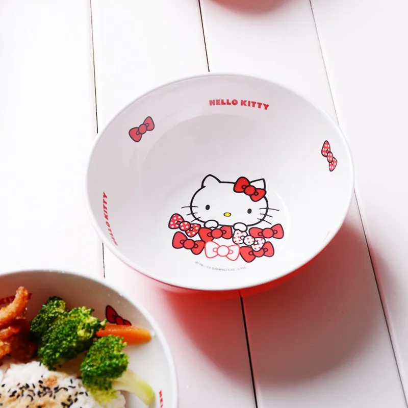 Hello Kitty детская посуда меламиновая миска тарелка устойчивая к падению подарок на