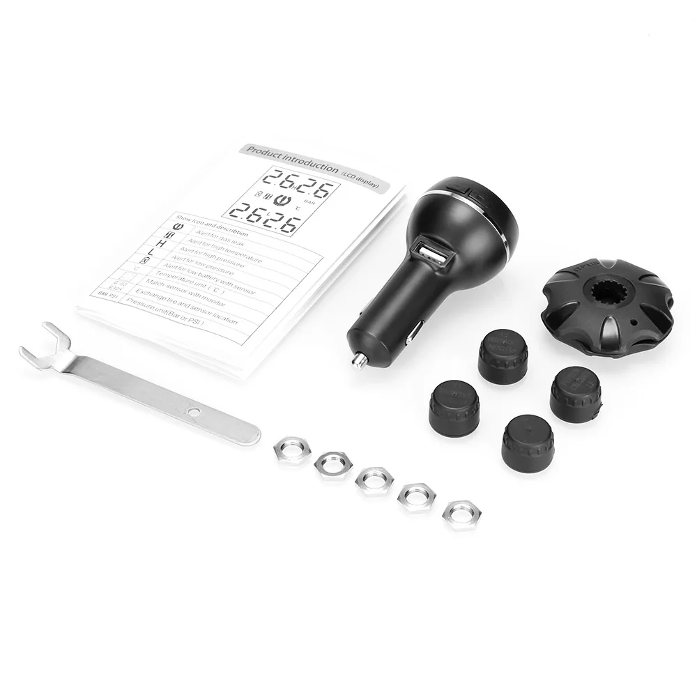 Pershn Беспроводной TPMS шин Давление мониторинга Системы внешний Сенсор