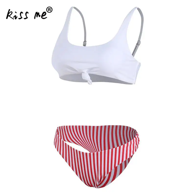 Милый купальный костюм из двух предметов для девочек сексуальный комплект