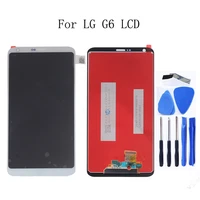 5 7 original for lg g6 display touch screenh870 h870ds h873 h872 ls993 vs998 us997 repair kit replacementfree shipping