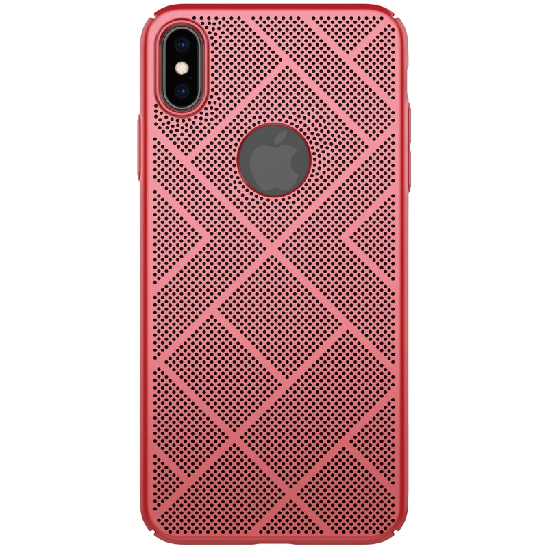 NILLKIN легкий тепловыделения рассеивания чехол для телефона iPhone X/XS/XR/XS Max воздуха