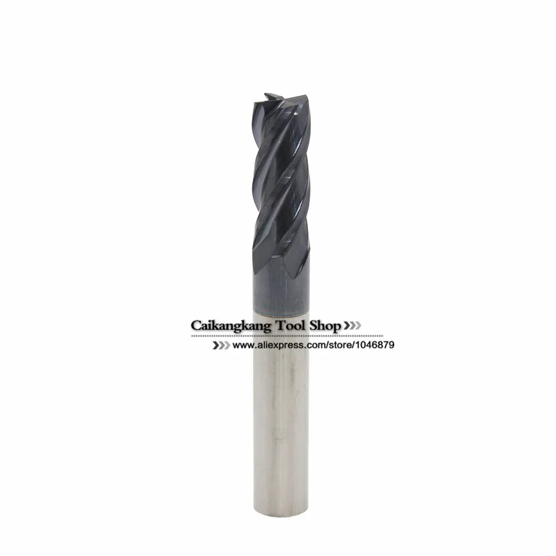 

New 4 Flute Head:8mm Tungsten steel CNC Milling Cutter Carbide End mills Highest cutting hardness: 55HRC 4F 8*8*20*60mm