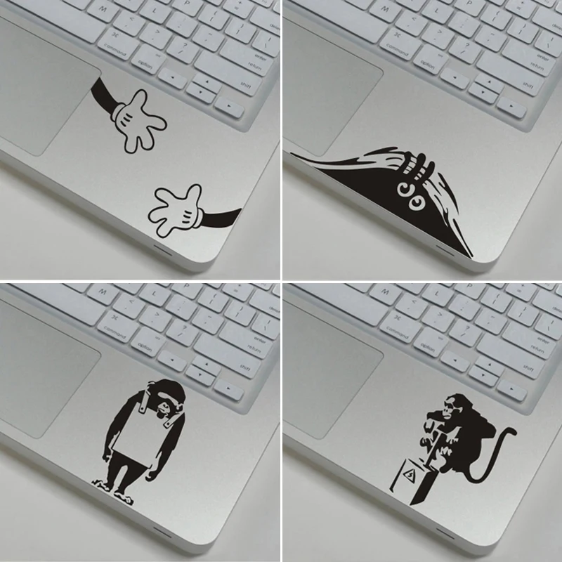 Виниловая переводная наклейка для ноутбука частичный стикер для Macbook Air 11 Pro retina 13 15 забавная наклейка для ноутбука acer/Xiaomi/hp/Asus