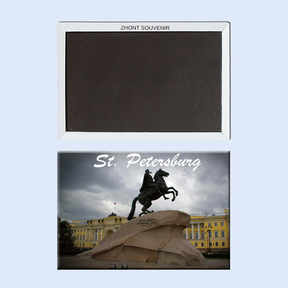 World_Russia_The_Bronze_Horseman_St._ Петербург магниты на холодильник 22100|fridge magnet|world fridge magnetsrussia