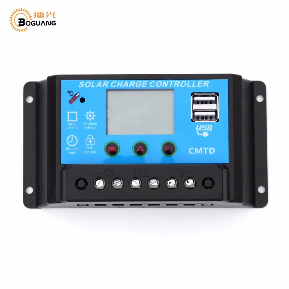Boguang 100 Вт Панели солнечные 12 v/24 v/10A контроллер монокристаллическая Кремниевая
