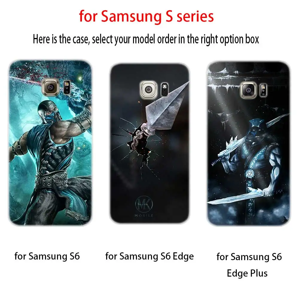 Мягкий силиконовый чехол для Samsung S30 S20 S11 S10 S9 S8 Plus lite 11e 10e Uitra S7Edge Mortal Kombat | Мобильные