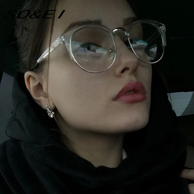 SOEI Ретро кошачий глаз очки кадр Брендовая Дизайнерская обувь модные женские