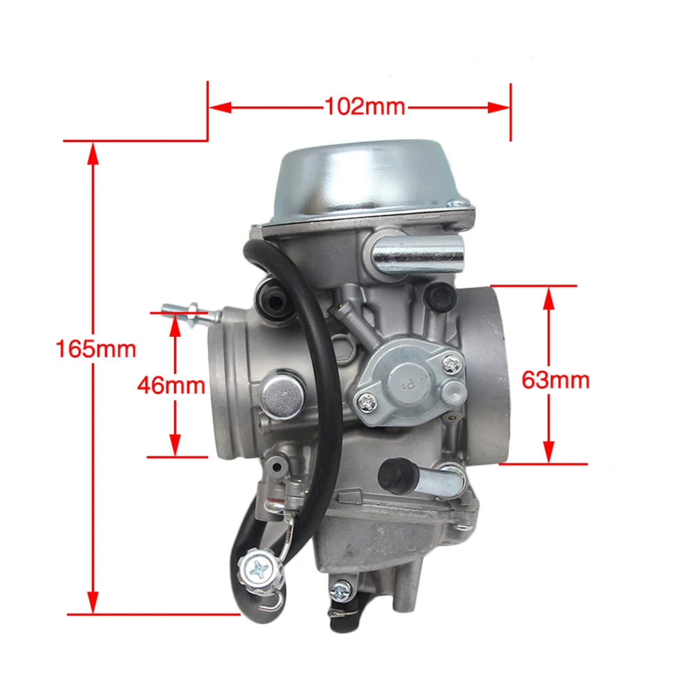ZSDTRP PD42J 42 мм вакуумный карбюратор для гризли 600 660 YFM600 ATV Raptor 500 650 Quad UTV|Карбюратор| |