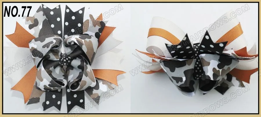 Банты для волос 145 шт. модные с большим слоем 6 дюймов|bows for hair clips|printed ribbon bowsprinted
