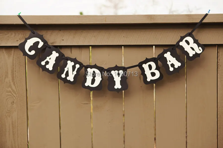 Бесплатная доставка (1 шт.) Моноблок Свадебный баннер флажки реквизит для