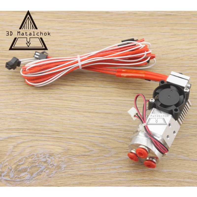 Новинка! Детали для 3D-принтера 3 в 1 выход многоцветный экструдер Hotend Kit NF THC-01