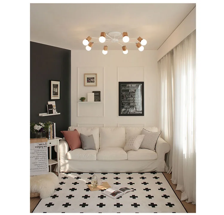 

Vintage Ceiling Lights LED lamps for Living Room bedroom luminaria de teto E27 modern led Ceiling lamp Home Lighting Fixtures