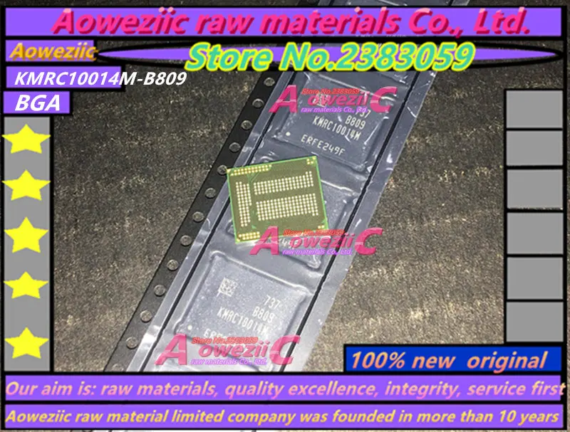 Aoweziic 100% new original KMRC10014M-B809 KMRX10014M-B614 KMR21000BM-B809 KMQX10013M-B419 KMRX1000BM-B614 Memory chip | Электроника