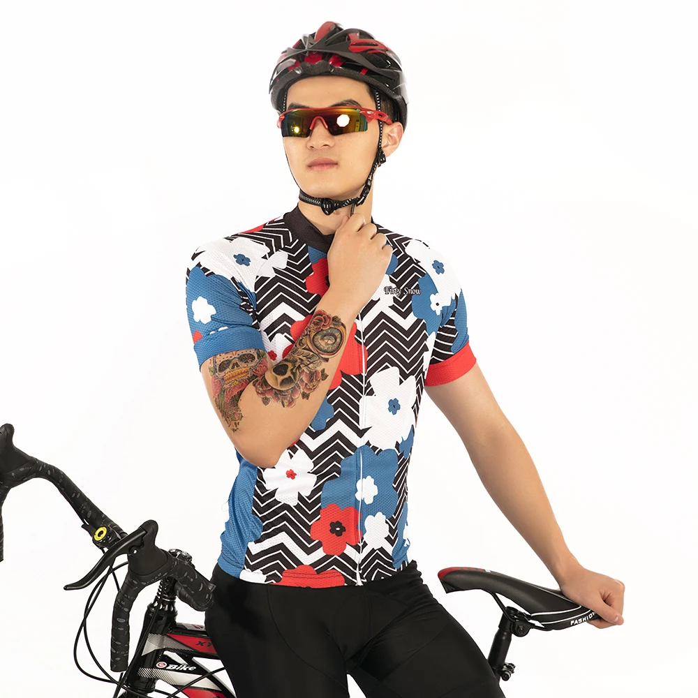 Джерси для велоспорта Мужская велосипедная молодежная одежда MTB велосипеда