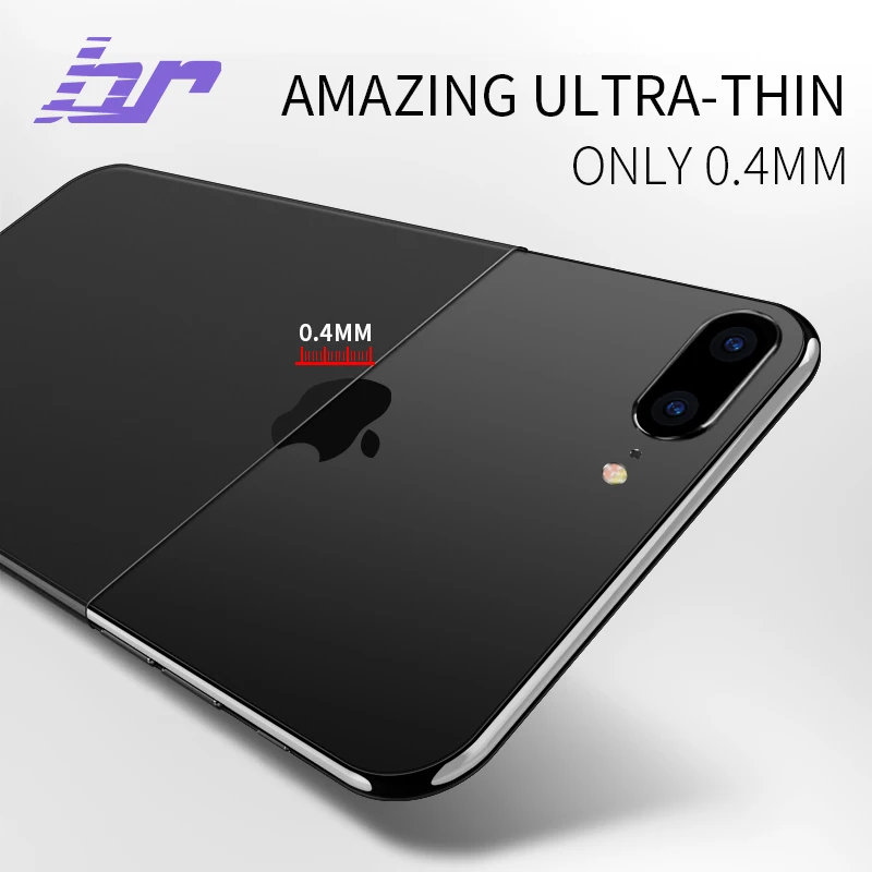 BR Новый роскошный чехол для телефона iPhone 8 красный 7 Plus Ультратонкий тонкий