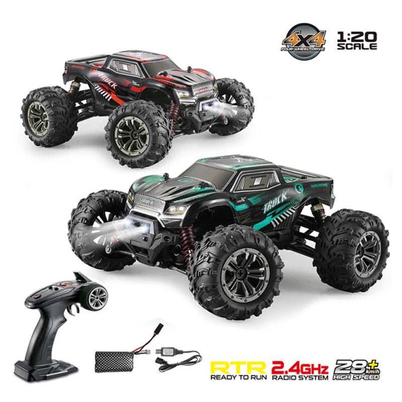 1/20 RC автомобиль 4WD альпинистский грузовик высокоскоростной привод Bigfoot автомобиль 2,4 ГГц электрический пульт дистанционного управления модель внедорожника игрушки для детей