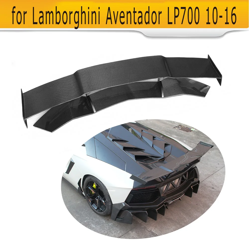 Задний спойлер для багажника из углеродного волокна чехол Lamborghini Aventador LP700 4 Roadster
