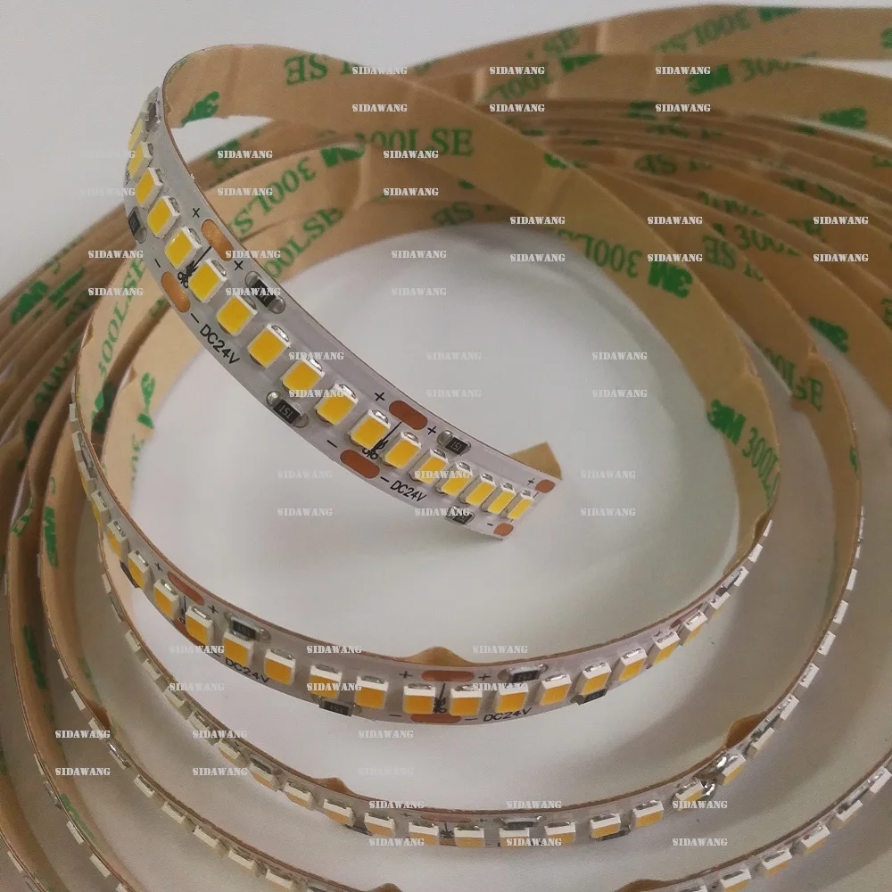 CRI &gt 90 + Ra дневной свет белый 4000K SMD2835 Светодиодная лента супер яркий 10 мм в ширину 5