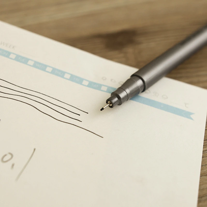 Эскизные маркеры ручка разные размеры пигментный лайнер на водной основе для