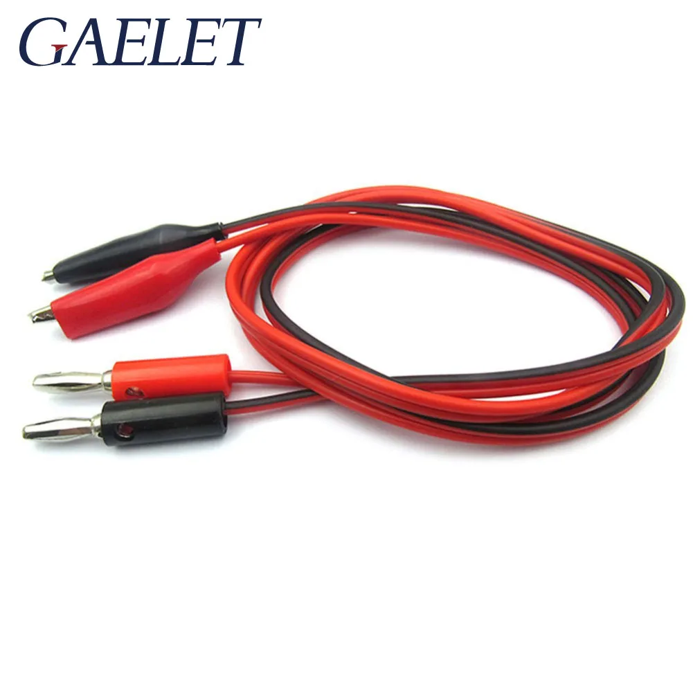 4 мм впрыска банана штекер в кожух медный Электрический зажим крокодил Тестовый